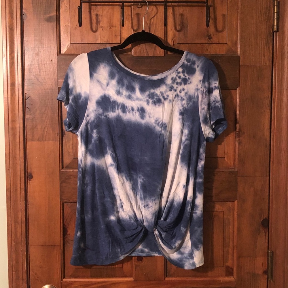 Caution To The Wind Tie-dye Top